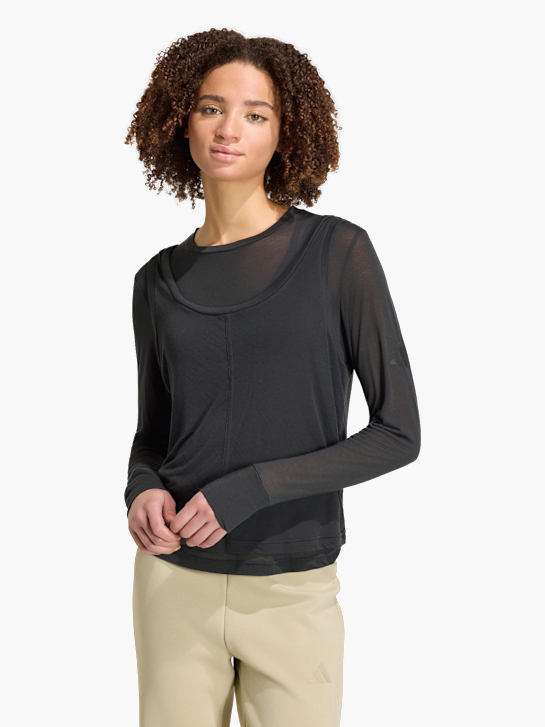 adidas SOFT LUX LONGSLEEVE, TRANSPARENT Schwarz 168697 2
