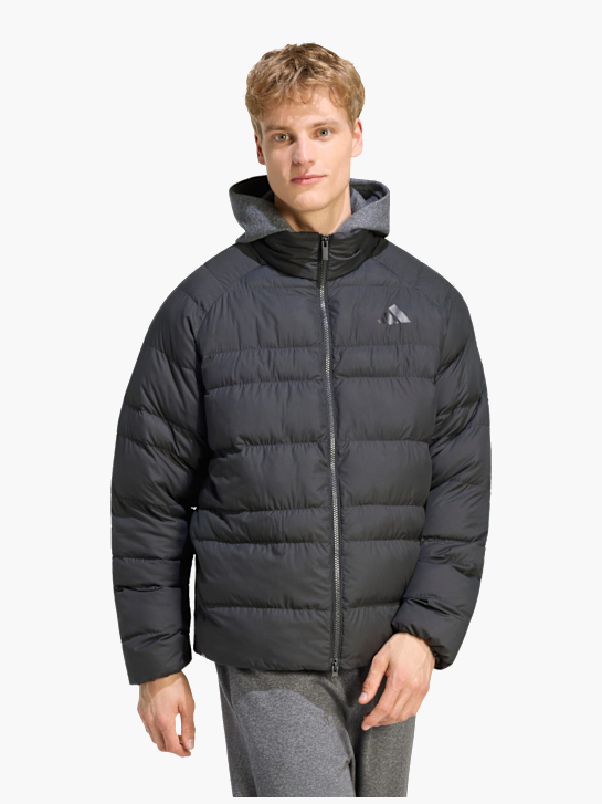 adidas ESSENTIALS ISOLATIONSJACKE, VERSTAUBAR Schwarz 169594 2