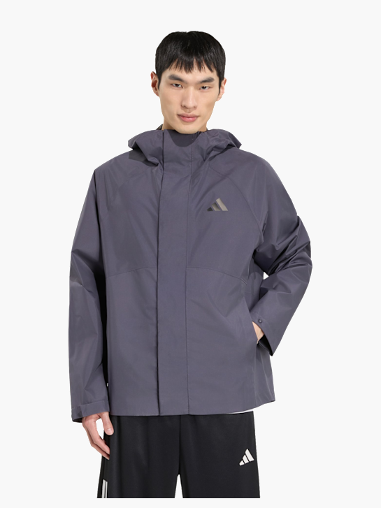 adidas ESSENTIALS REGENJACKE Grau 169598 2