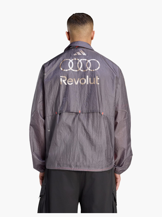 adidas AUDI REVOLUT F1 TEAM DRIVER PADDOCK JACKE Grau 169676 3