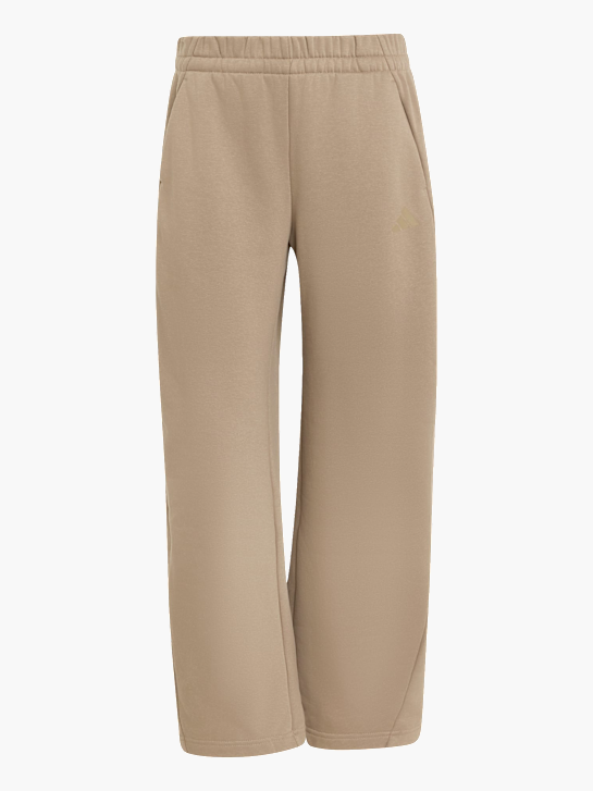 adidas Essentials Contemporary Fleece Hose mit Barrel-Bein Beige 169620 1