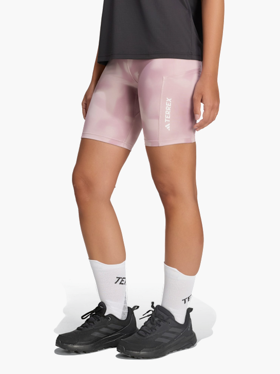 adidas Terrex Multi 8inch Kurze Leggings, Print Lila 169674 2