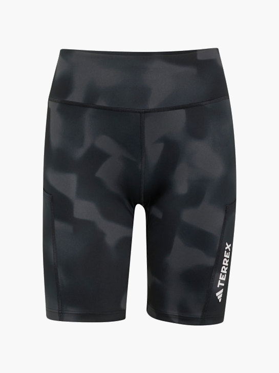 adidas Terrex Multi 8inch Kurze Leggings, Print Schwarz 169675 1