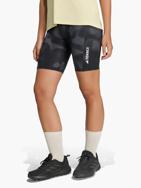 adidas Terrex Multi 8inch Kurze Leggings, Print Schwarz 169675 2