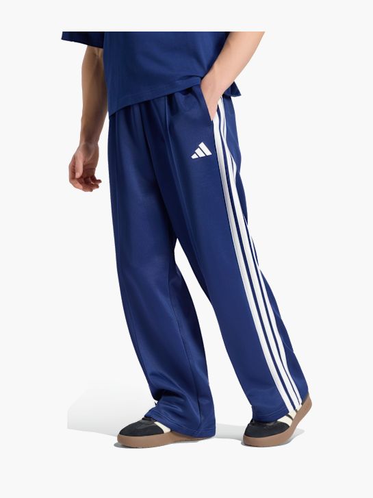 adidas STADIUM LOOSE HOSE, OFFENER SAUM Dunkelblau 169662 2