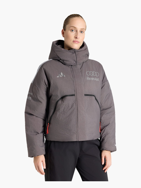 adidas AUDI REVOLUT F1 TEAM ENGINEERS&nbsp;&&nbsp;MARKETING PUFFER JACKE Grau 169541 2