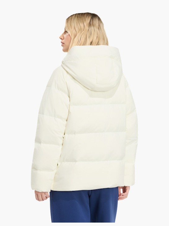 adidas HELIONIC PUFFER DAUNENJACKE, KAPUZE Weiß 168751 3