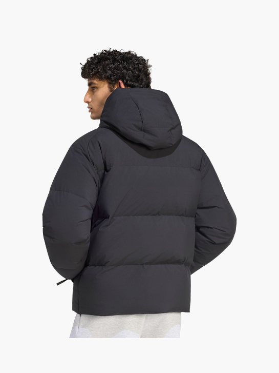 adidas HELIONIC PUFFER JACKE KAPUZE Schwarz 168695 3