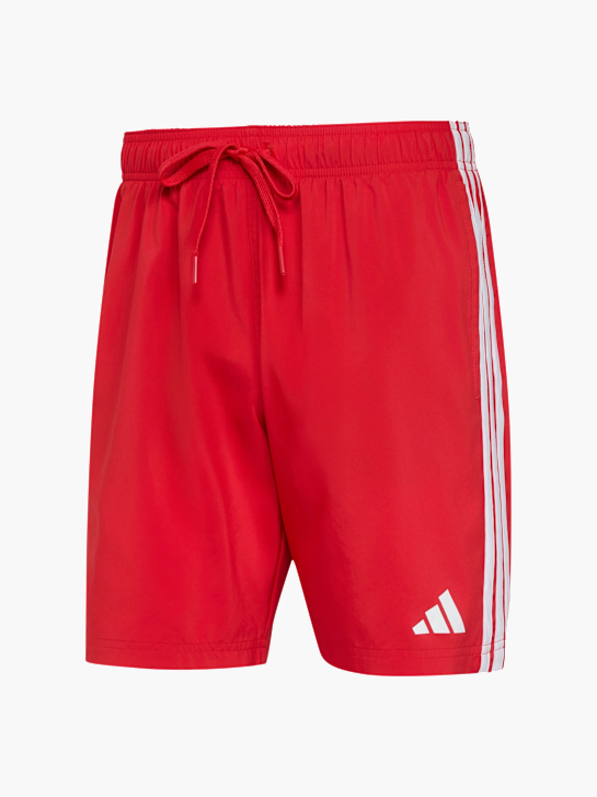 adidas 3-STREIFEN BADESHORTS, 20,5 CM Rot 169500 1