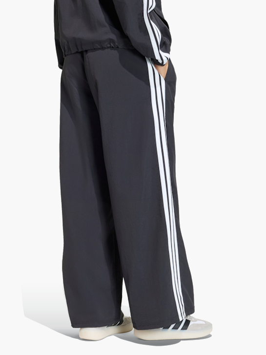 adidas Iconic Bungees-Trainingshose, gewebt, weites Bein Schwarz 168617 3