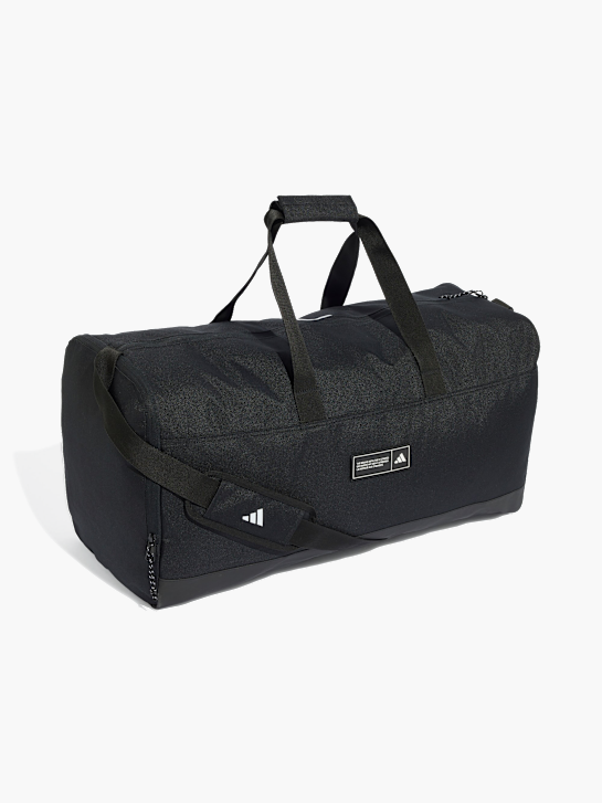 adidas 3 STREIFEN WEEKENDER DUFFELBAG, GROSS Schwarz 169656 2