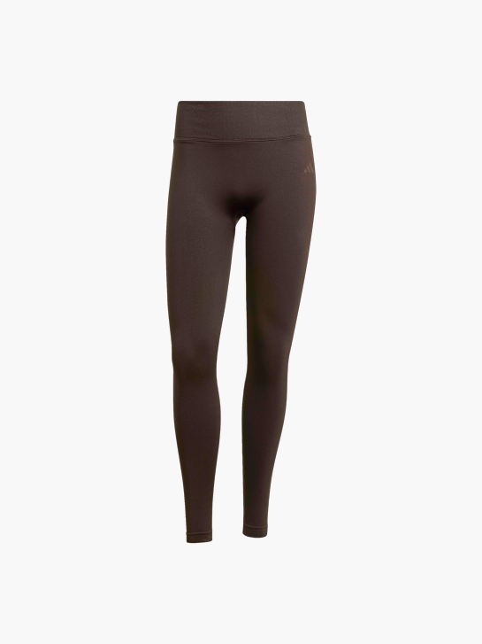 adidas Workout Essentials Knit Scrunch 7/8 Leggings Braun 157322 1