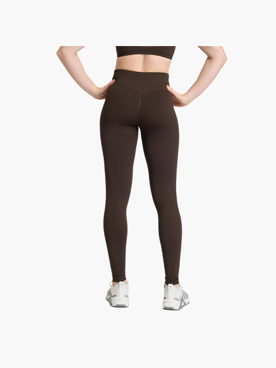 adidas Workout Essentials Knit Scrunch 7/8 Leggings Braun 157322 3