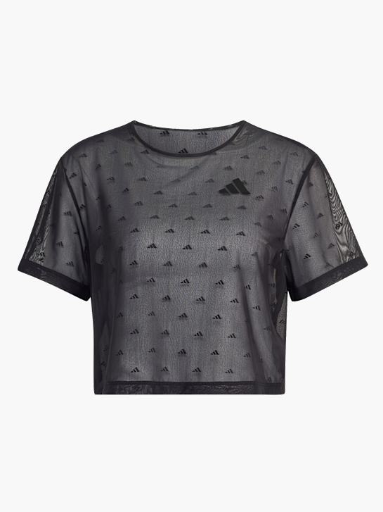adidas PrimeLift Essentials Workout Mesh-T-Shirt, kastig geschnitten Schwarz 169485 1