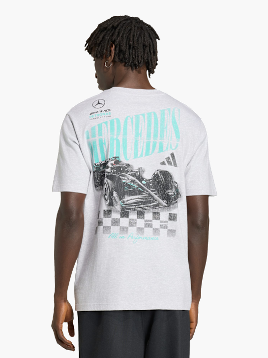 adidas MERCEDES – AMG PETRONAS FORMULA 1 TEAM GRAPHIC 01 T-SHIRT Grau 168956 3