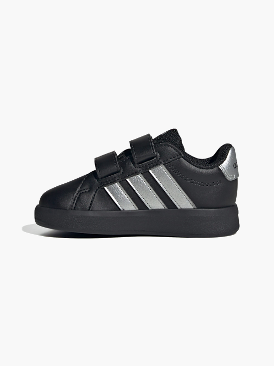 adidas GRAND COURT 3.0 KIDS SCHUH Schwarz 169269 3