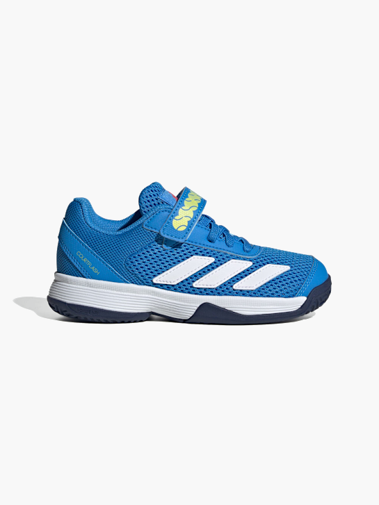 adidas Courtflash Hook-and-Loop Kids Tennisschuh Blau 169264 1