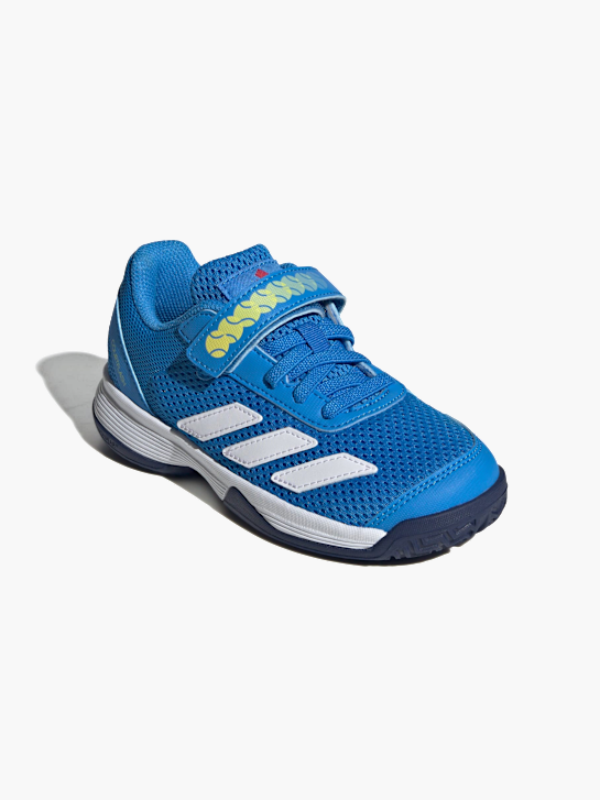 adidas Courtflash Hook-and-Loop Kids Tennisschuh Blau 169264 2