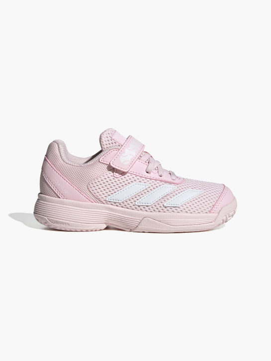 adidas Courtflash Hook-and-Loop Kids Tennisschuh Pink 169265 1