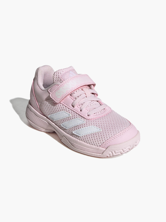 adidas Courtflash Hook-and-Loop Kids Tennisschuh Pink 169265 2