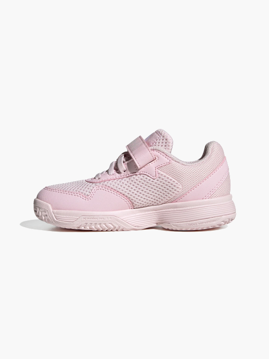 adidas Courtflash Hook-and-Loop Kids Tennisschuh Pink 169265 3