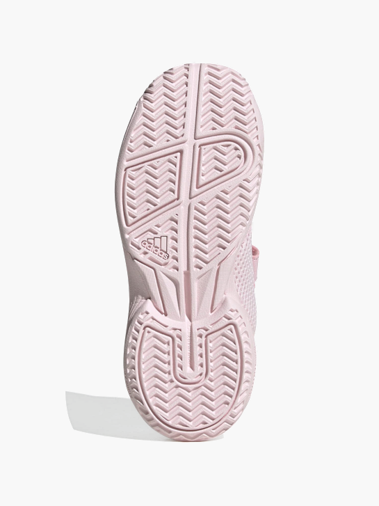 adidas Courtflash Hook-and-Loop Kids Tennisschuh Pink 169265 4