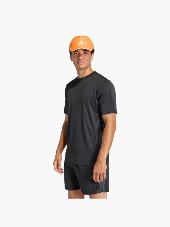 adidas TECH ESSENTIALS WORKOUT 3-STREIFEN T-SHIRT Schwarz 156124 2