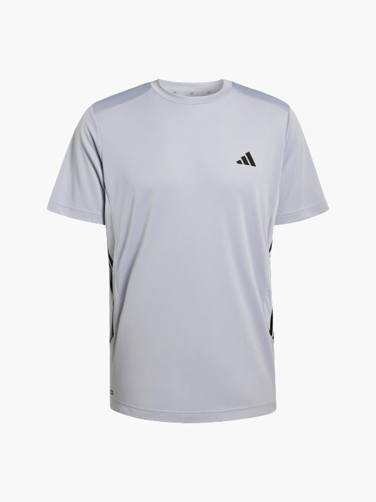 adidas TECH ESSENTIALS WORKOUT 3-STREIFEN T-SHIRT Grau 156125 1