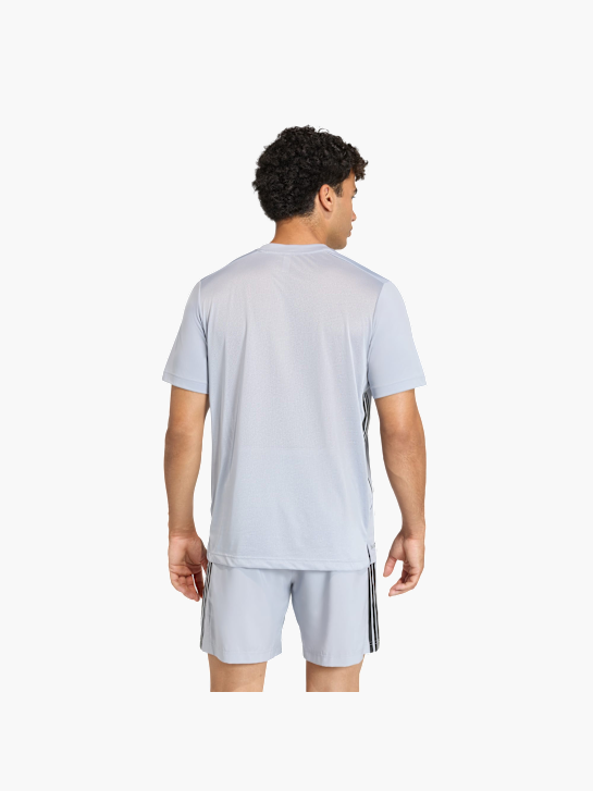 adidas TECH ESSENTIALS WORKOUT 3-STREIFEN T-SHIRT Grau 156125 3