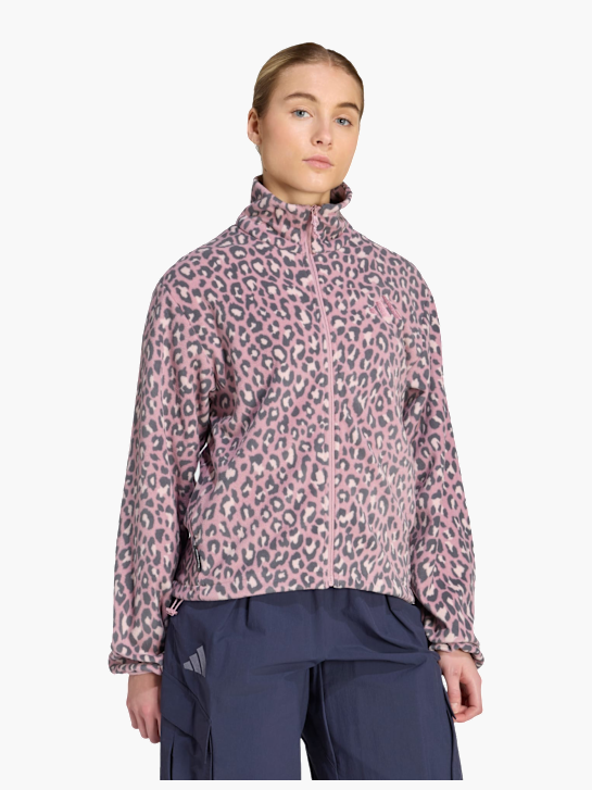 adidas Terrex Multi Climawarm Fleecejacke, durchgehender Reißverschluss Lila 169683 2