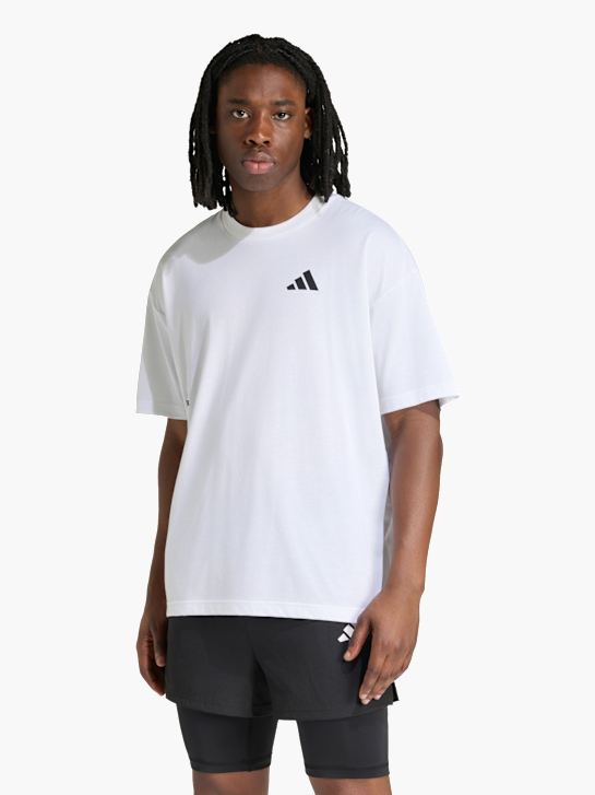 adidas CLIMACOOL FUN TRAINING Grafik T-Shirt Weiß 168954 2
