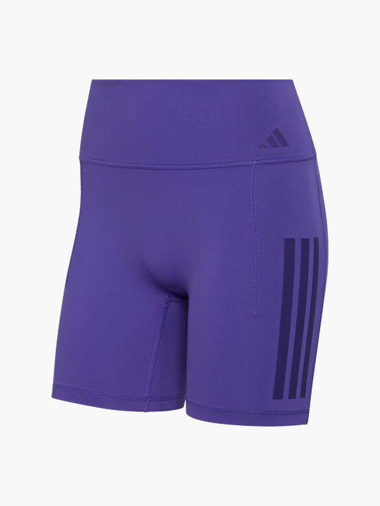 adidas Optime Workout 3-Streifen kurze Leggings Lila 169638 1