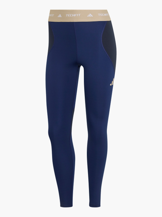 adidas Techfit Workout 7/8-Leggings, Colourblocking Dunkelblau 169640 1