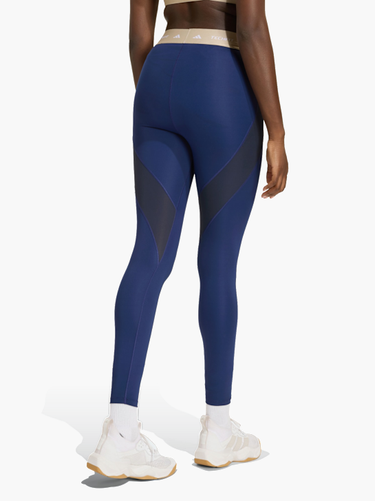 adidas Techfit Workout 7/8-Leggings, Colourblocking Dunkelblau 169640 3