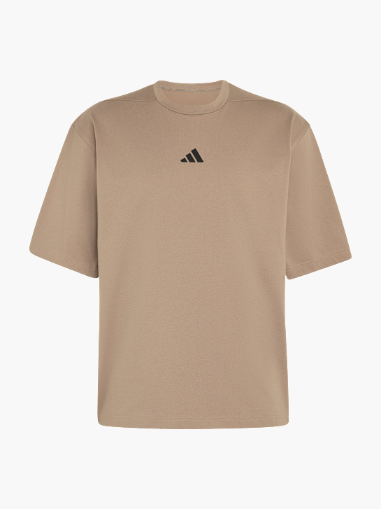 adidas PrimeLift Workout T-Shirt, Oversize Beige 168771 1