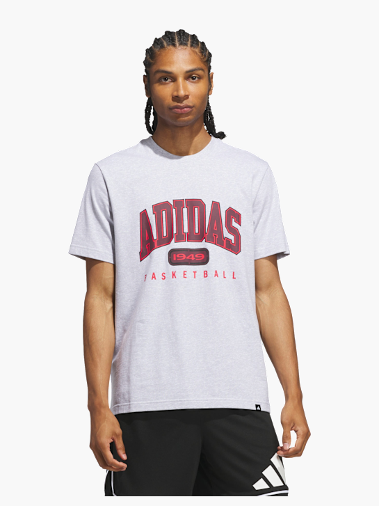 adidas Collegiate Grafik T-Shirt Grau 169534 2