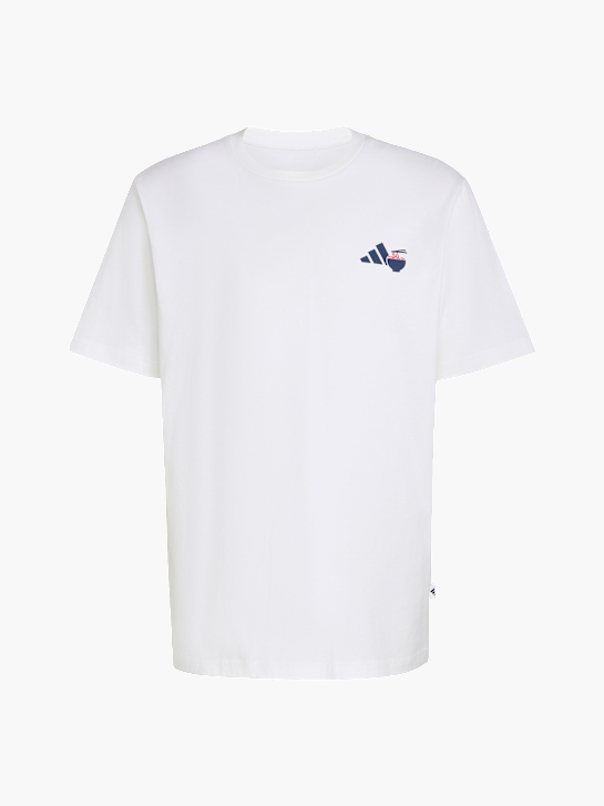 adidas RAMEN GRAFIK-T-SHIRT Weiß 169679 1