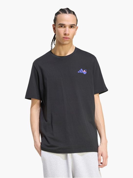 adidas RAMEN GRAFIK-T-SHIRT Schwarz 169680 2