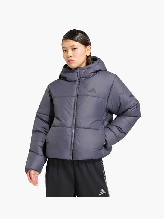 adidas ESSENTIALS HIGHLOFT PUFFER JACKE, ISOLIERT Grau 168560 2
