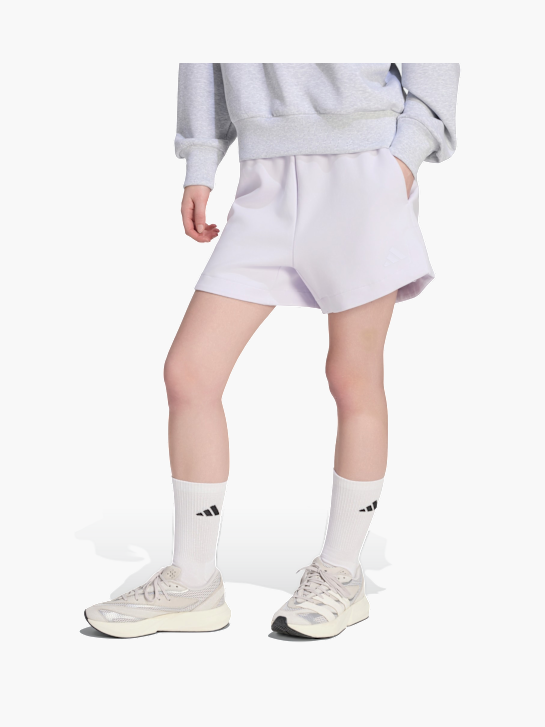 adidas Soft Lux Shorts, locker geschnitten Lila 168807 2