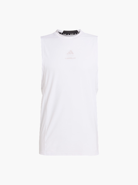 adidas Les Mills Grafik Tanktop Weiß 156403 1