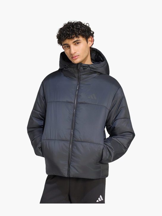 adidas ESSENTIALS HIGHLOFT PUFFER JACKE, ISOLIERT Schwarz 169477 2