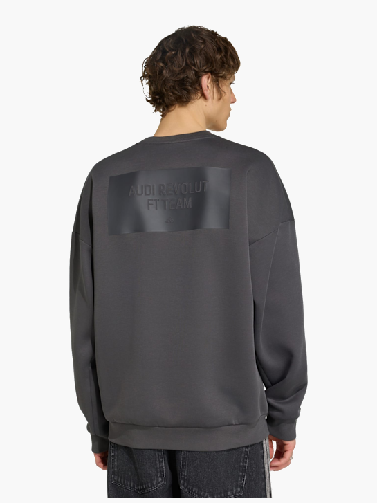 adidas AUDI REVOLUT F1 TEAM ELEVATED CREW SWEAT SWEATSHIRT Schwarz 169460 3