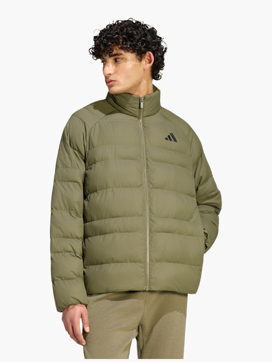 adidas ESSENTIALS ISOLATIONSJACKE, VERSTAUBAR Grün 169595 2
