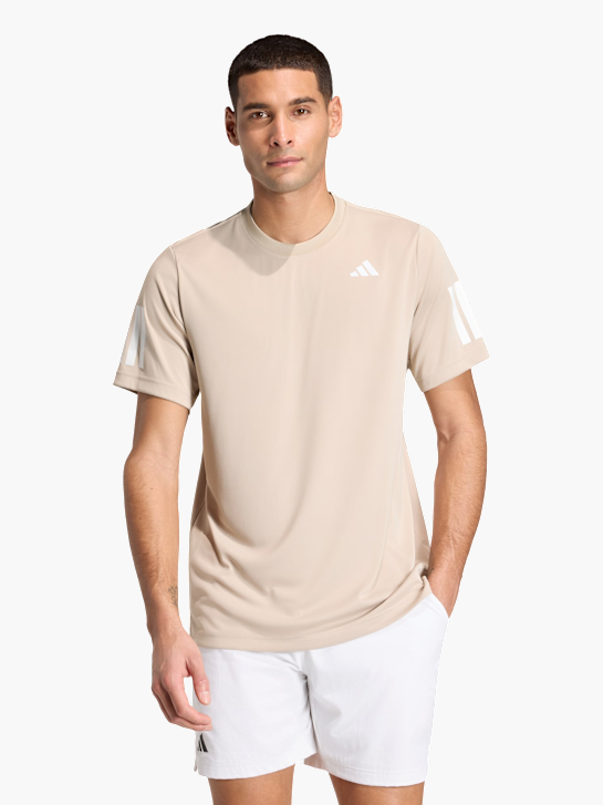 adidas Club Tennis CLIMACOOL 3-Streifen T-Shirt Beige 168862 2