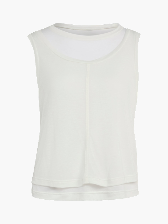 adidas SOFT LUX LONGSLEEVE, TRANSPARENT Weiß 168698 1