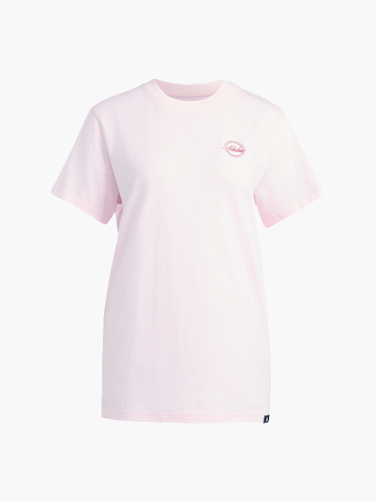 adidas TRAVEL GRAFIK T-SHIRT; LOCKER GESCHNITTEN Rosa 169532 1