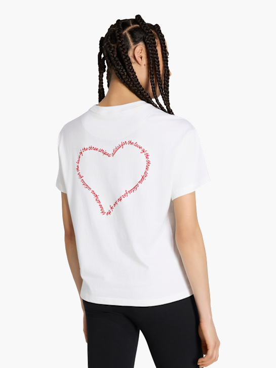 adidas EMBROIDERY PACK GRAFIK T-SHIRT, LOCKER GESCHNITTEN Weiß 169535 3