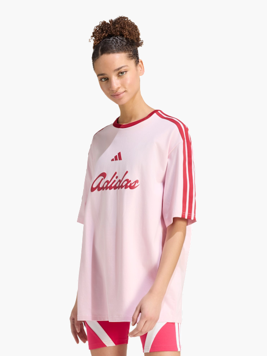 adidas LUX TIRO GRAFIK T-SHIRT, LOCKER GESCHNITTEN Rosa 168717 2