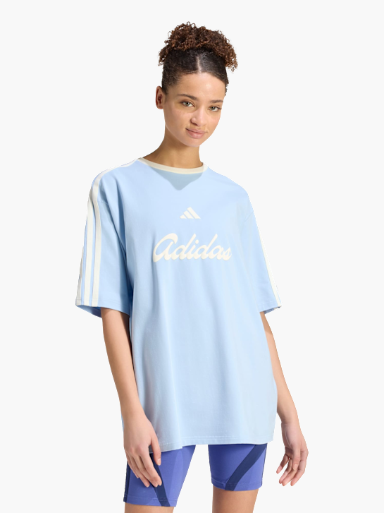 adidas LUX TIRO GRAFIK T-SHIRT, LOCKER GESCHNITTEN Blau 168718 2